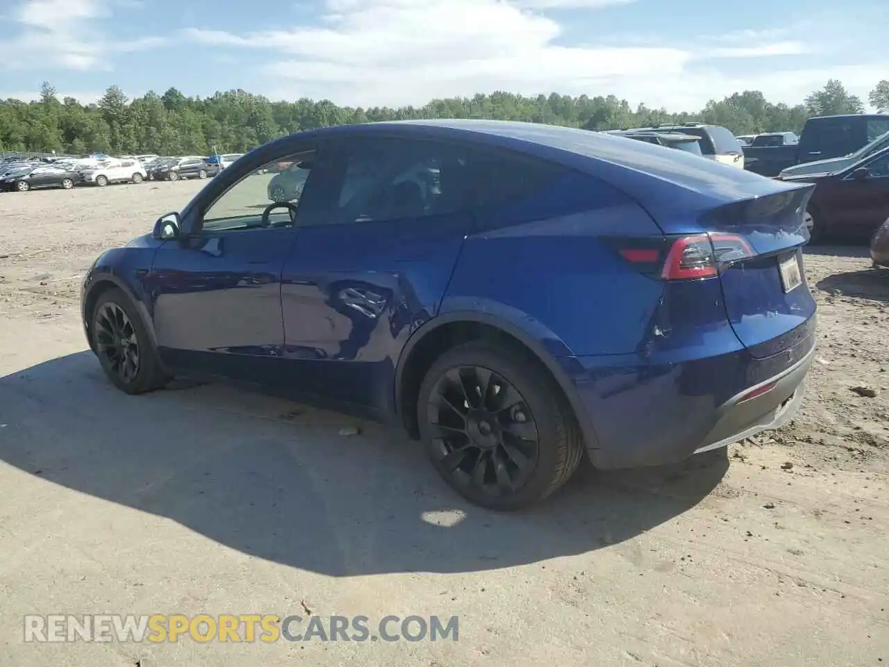 2 fotografías del automóvil dañado 7SAYGDEE5PA186804 TESLA MODEL Y 2023