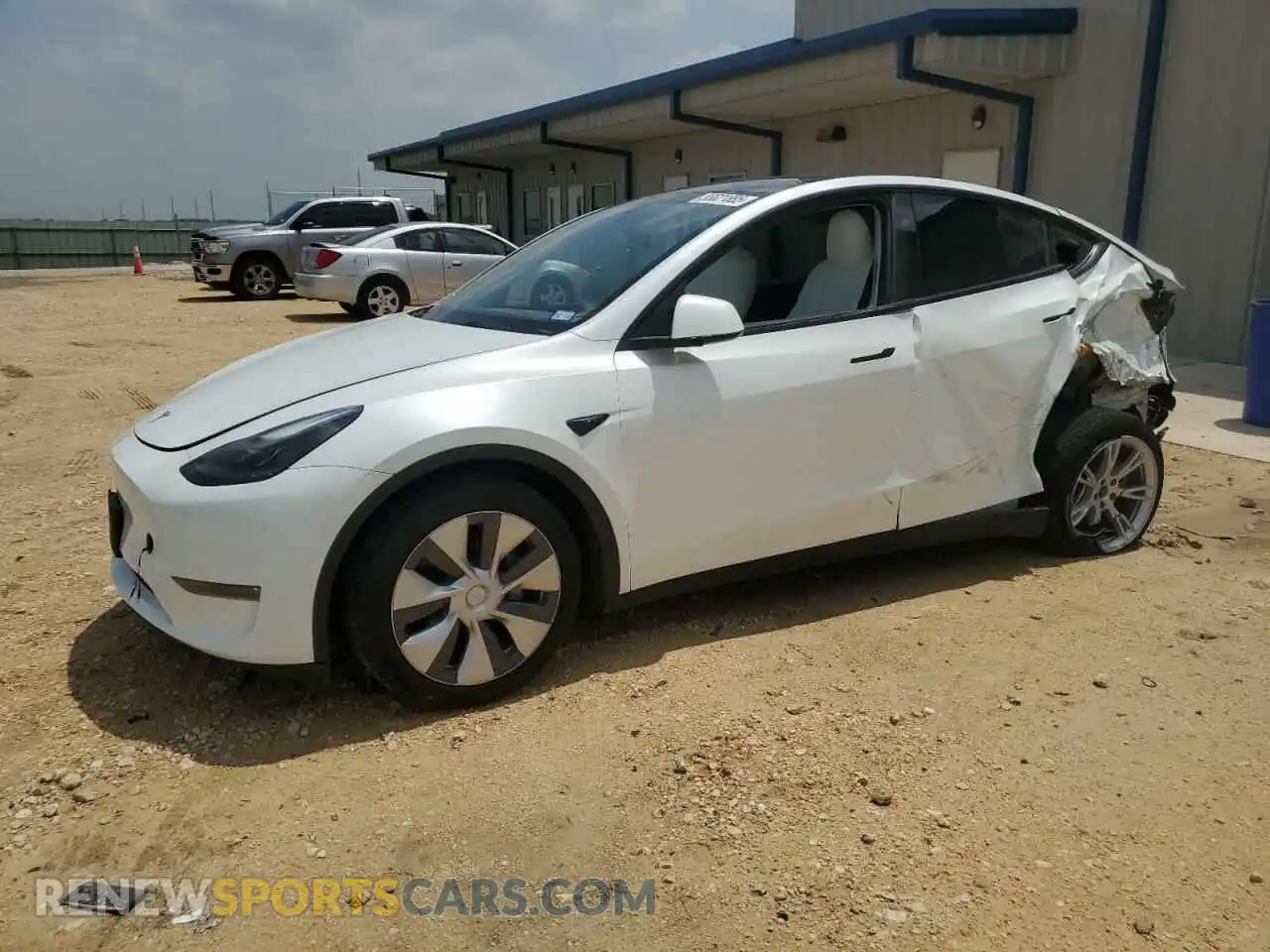 1 Photograph of a damaged car 7SAYGDEE5PA199133 TESLA MODEL Y 2023
