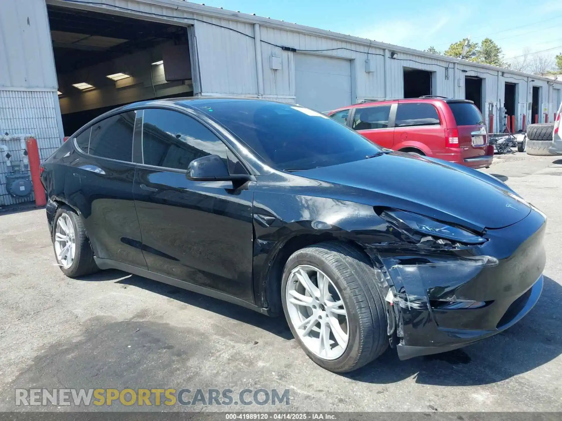 1 Photograph of a damaged car 7SAYGDEE5PA199763 TESLA MODEL Y 2023
