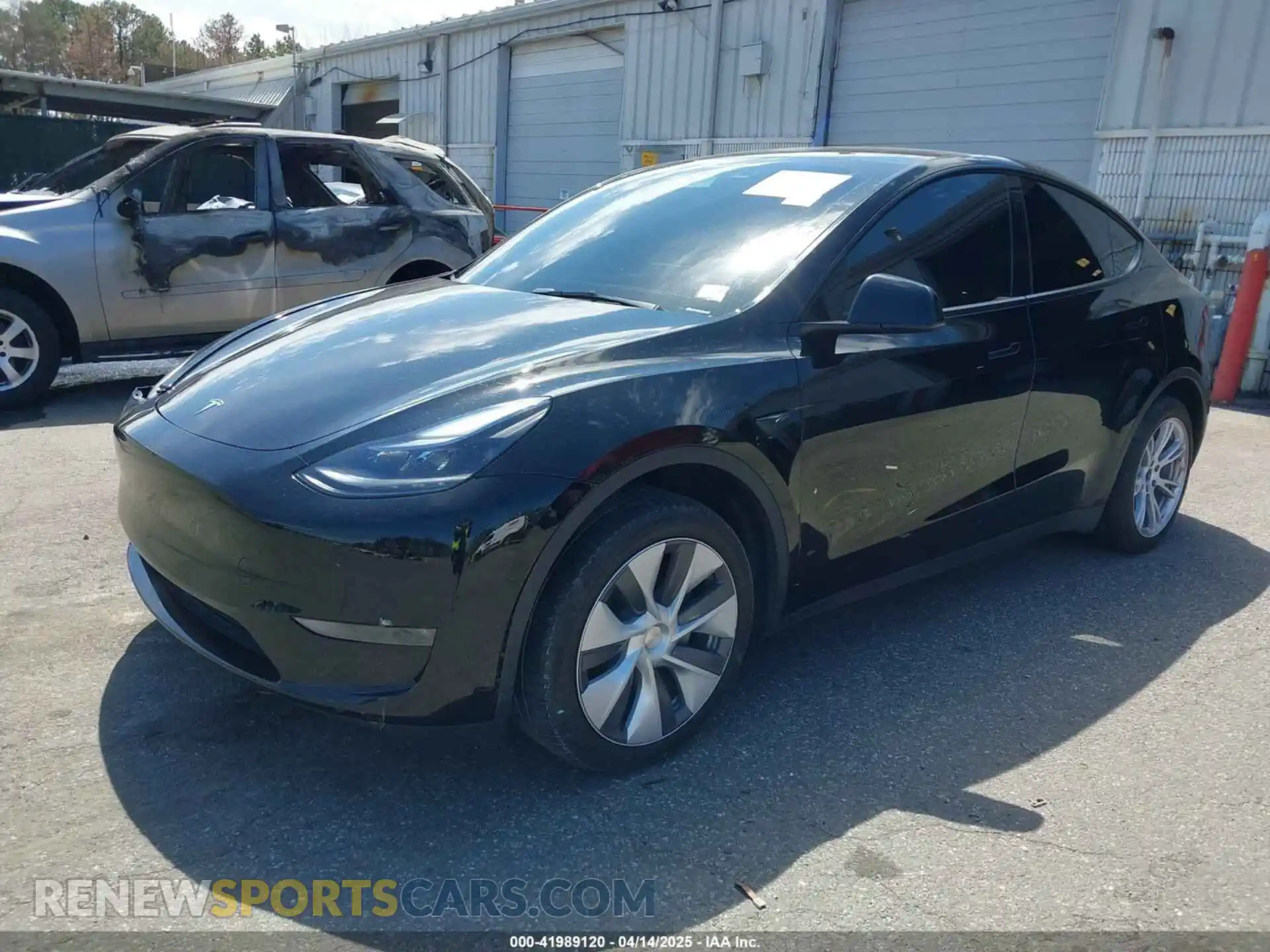 2 Photograph of a damaged car 7SAYGDEE5PA199763 TESLA MODEL Y 2023