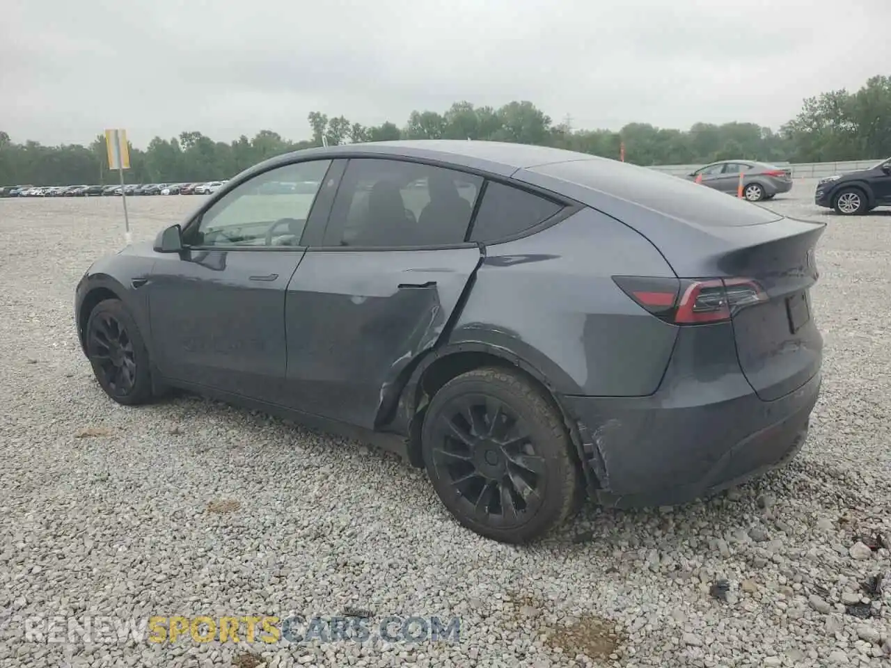 2 Photograph of a damaged car 7SAYGDEE5PA200216 TESLA MODEL Y 2023
