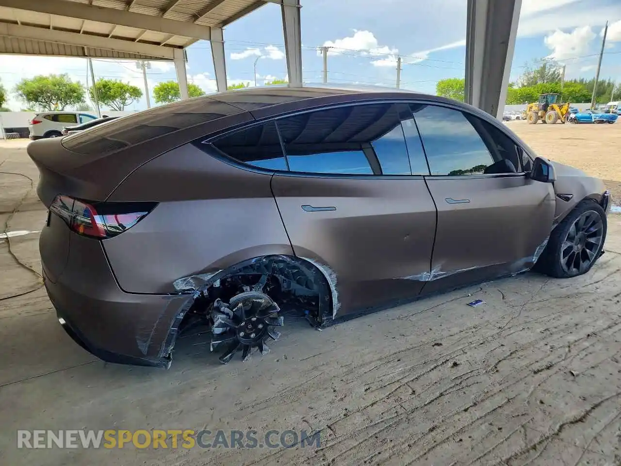 3 Photograph of a damaged car 7SAYGDEE5PA206730 TESLA MODEL Y 2023