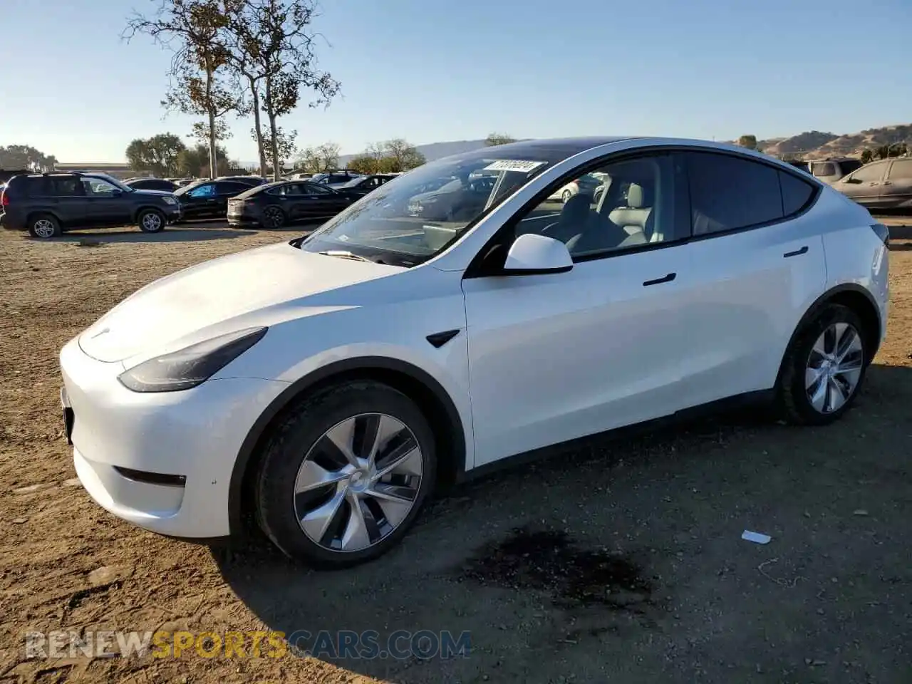 1 Photograph of a damaged car 7SAYGDEE5PF593881 TESLA MODEL Y 2023