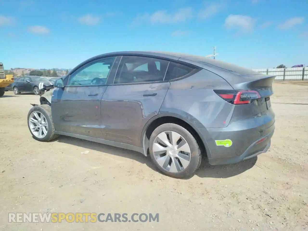 2 Photograph of a damaged car 7SAYGDEE5PF601686 TESLA MODEL Y 2023