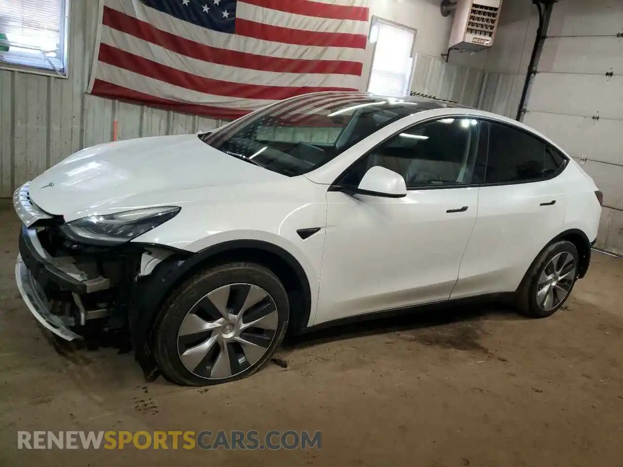 1 Photograph of a damaged car 7SAYGDEE5PF619265 TESLA MODEL Y 2023