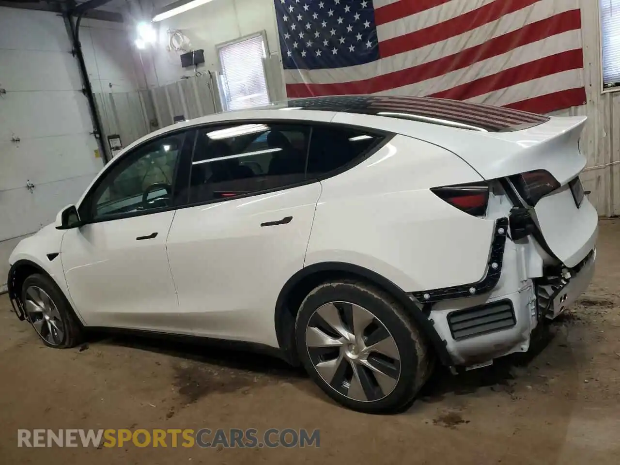 2 Photograph of a damaged car 7SAYGDEE5PF619265 TESLA MODEL Y 2023