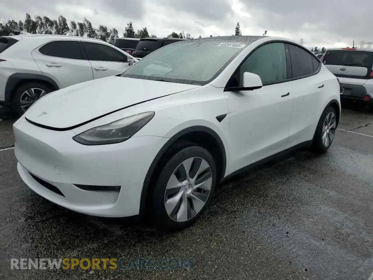 1 Photograph of a damaged car 7SAYGDEE5PF621601 TESLA MODEL Y 2023