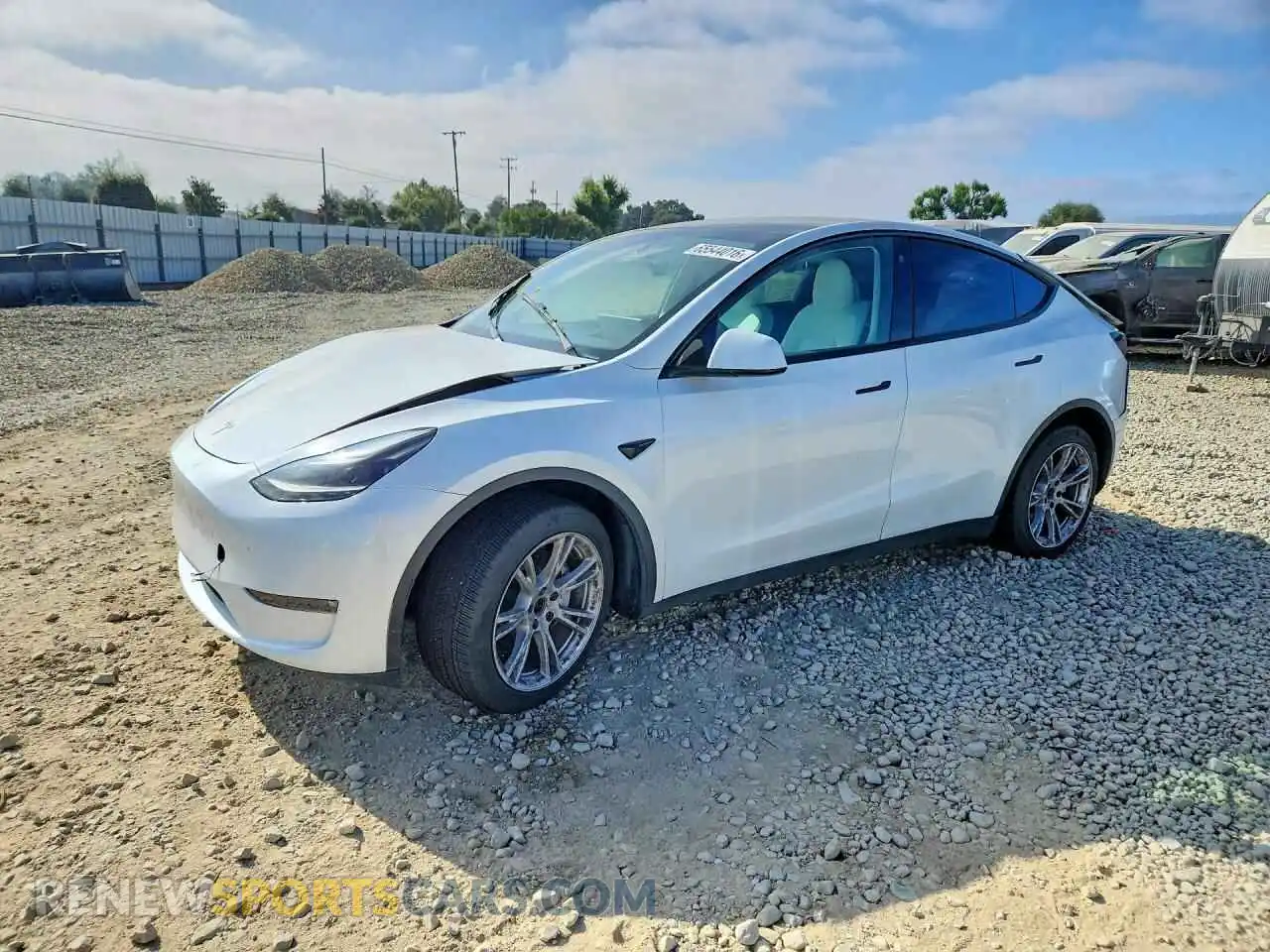 1 Photograph of a damaged car 7SAYGDEE5PF623221 TESLA MODEL Y 2023