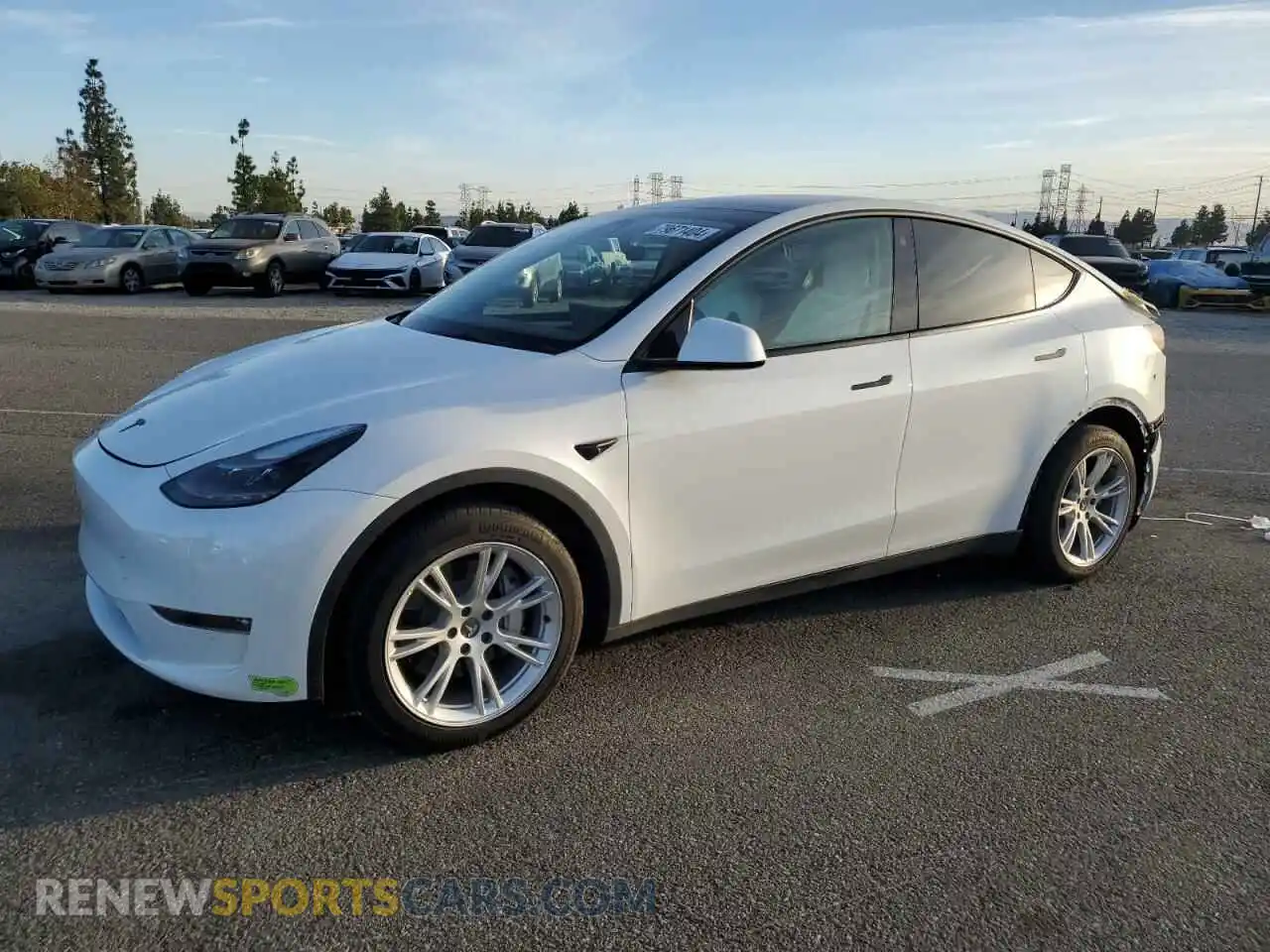 1 Photograph of a damaged car 7SAYGDEE5PF633425 TESLA MODEL Y 2023