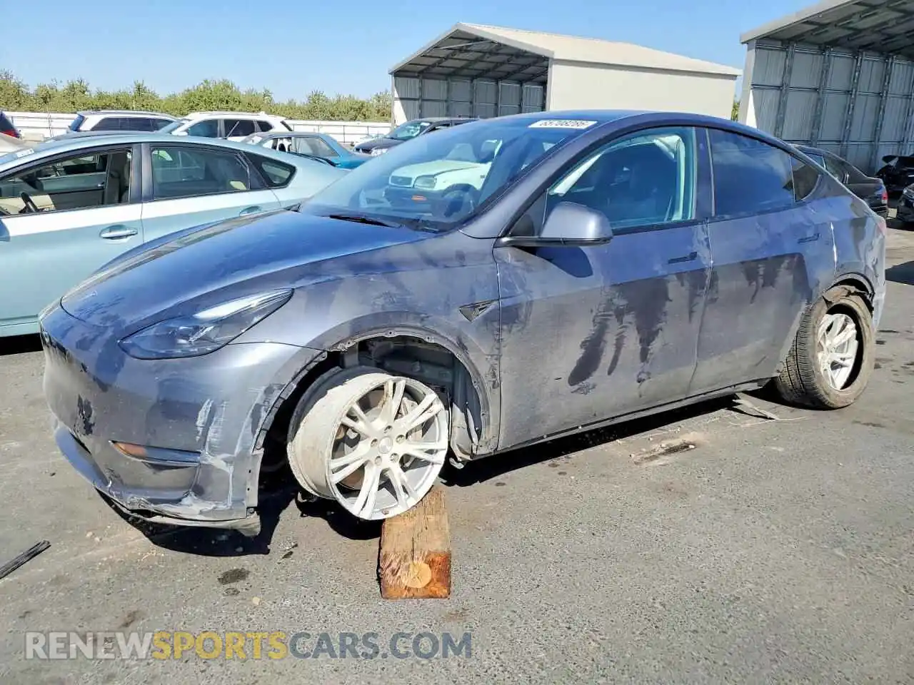 1 Photograph of a damaged car 7SAYGDEE5PF634865 TESLA MODEL Y 2023