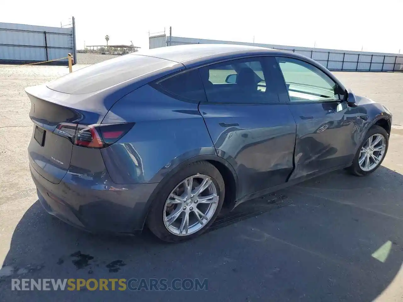 3 Photograph of a damaged car 7SAYGDEE5PF634865 TESLA MODEL Y 2023