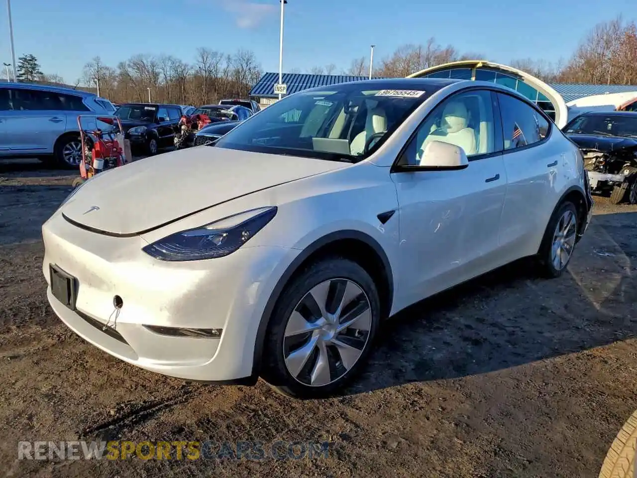 1 Photograph of a damaged car 7SAYGDEE5PF634977 TESLA MODEL Y 2023