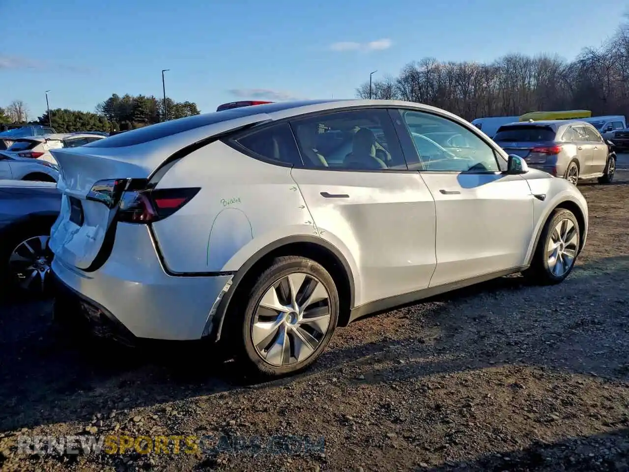 3 Photograph of a damaged car 7SAYGDEE5PF634977 TESLA MODEL Y 2023