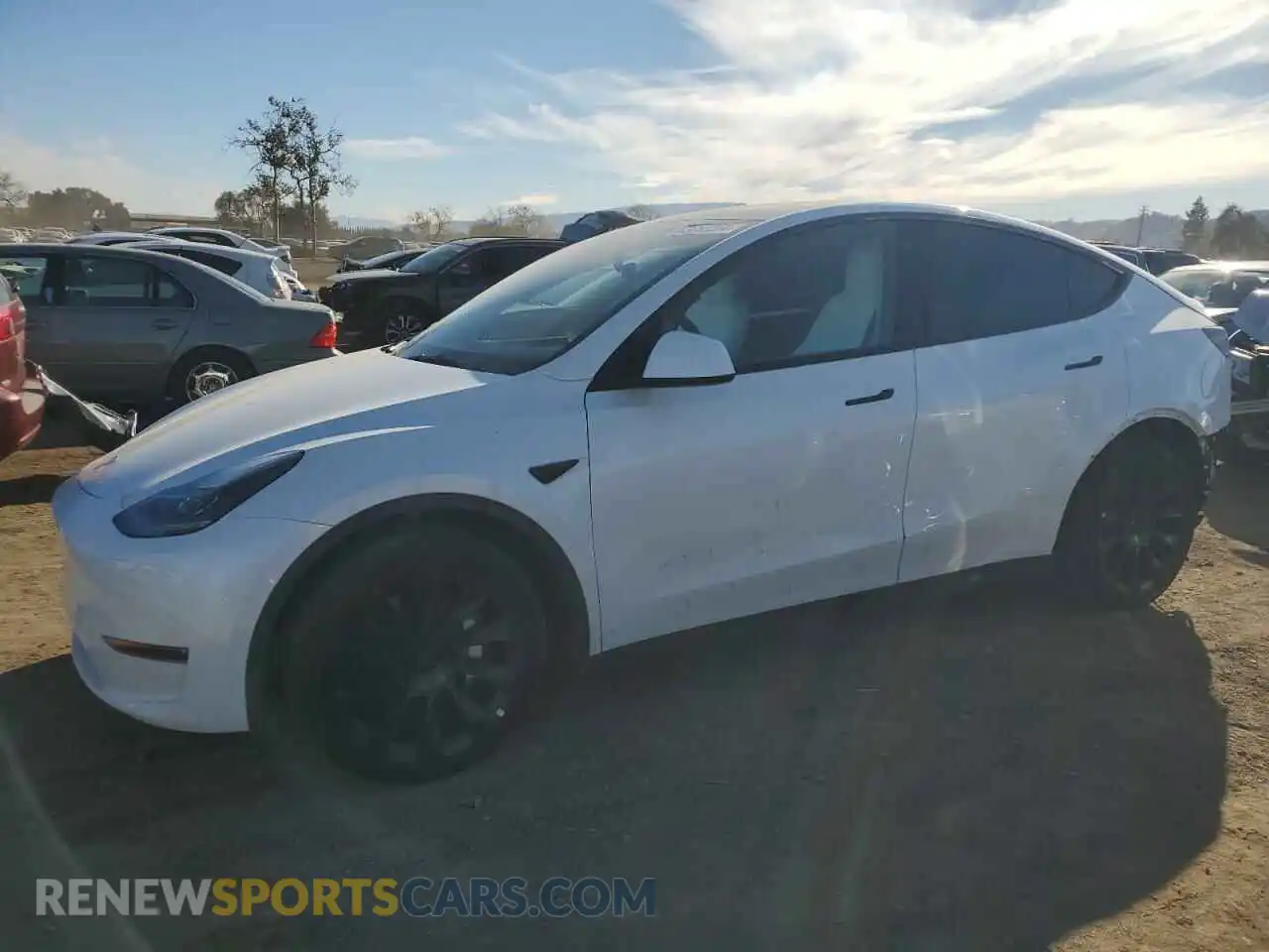 1 Photograph of a damaged car 7SAYGDEE5PF639614 TESLA MODEL Y 2023