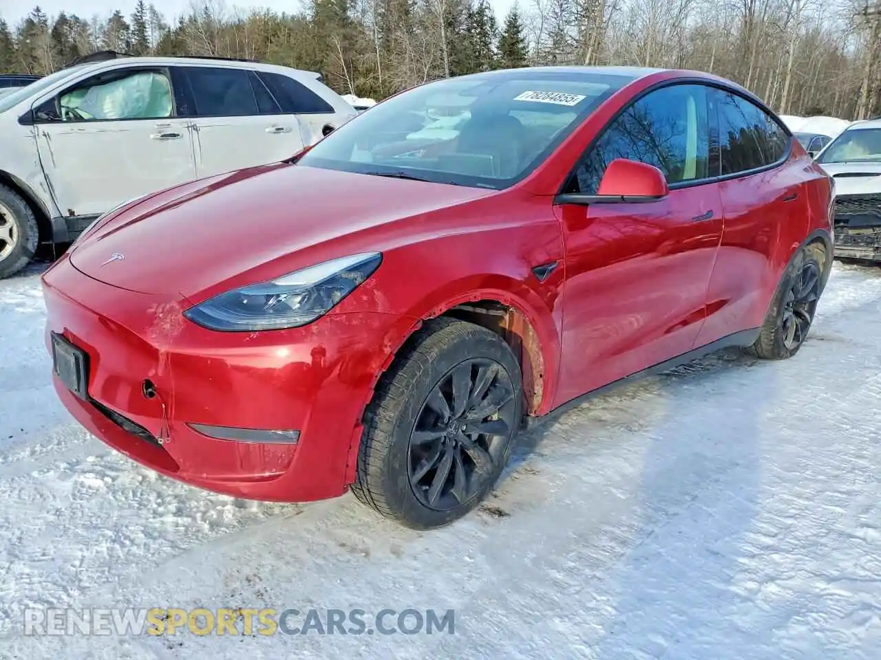 1 Photograph of a damaged car 7SAYGDEE5PF646983 TESLA MODEL Y 2023