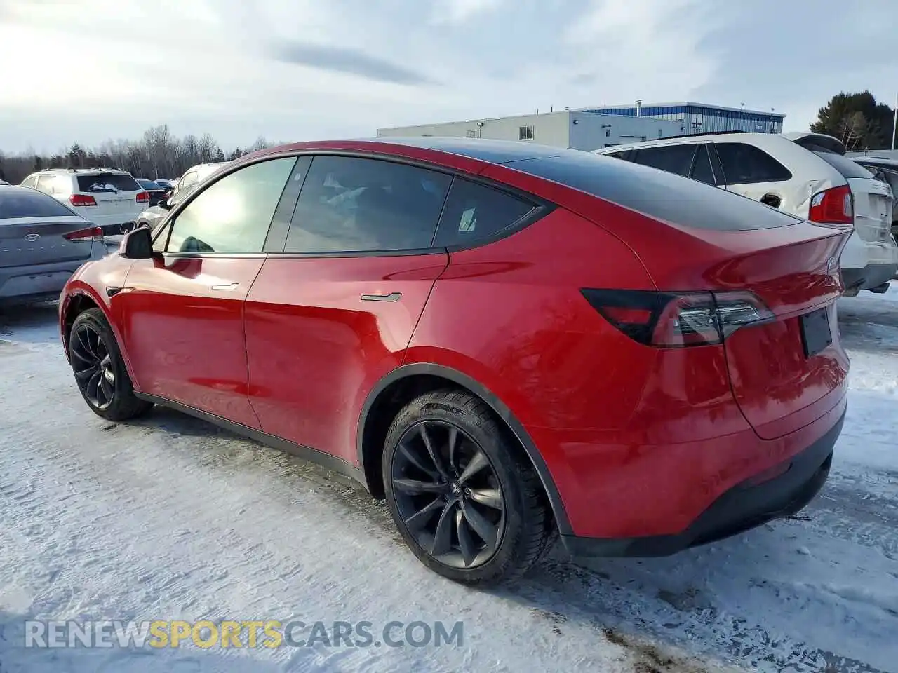 2 Photograph of a damaged car 7SAYGDEE5PF646983 TESLA MODEL Y 2023