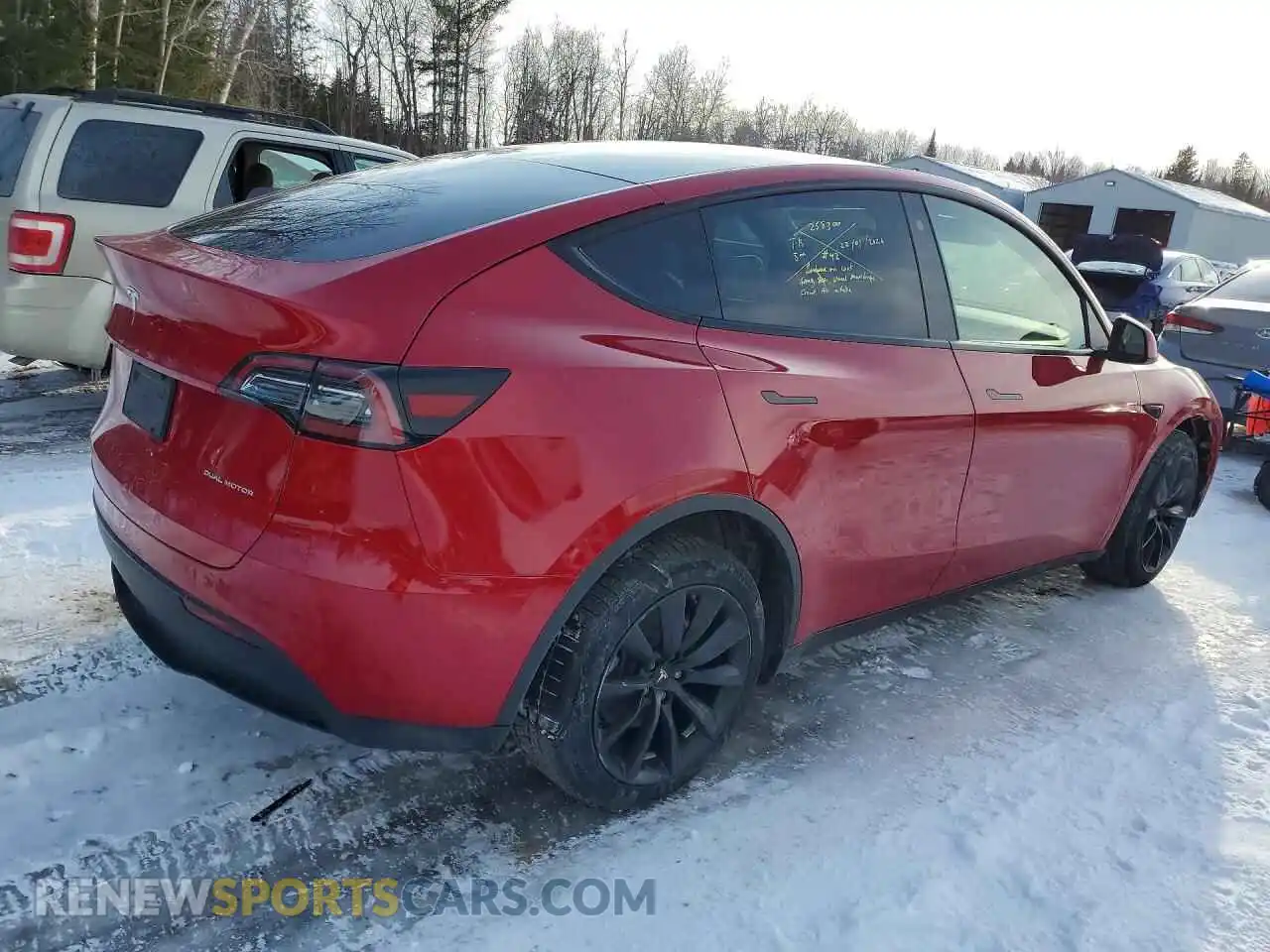 3 Photograph of a damaged car 7SAYGDEE5PF646983 TESLA MODEL Y 2023
