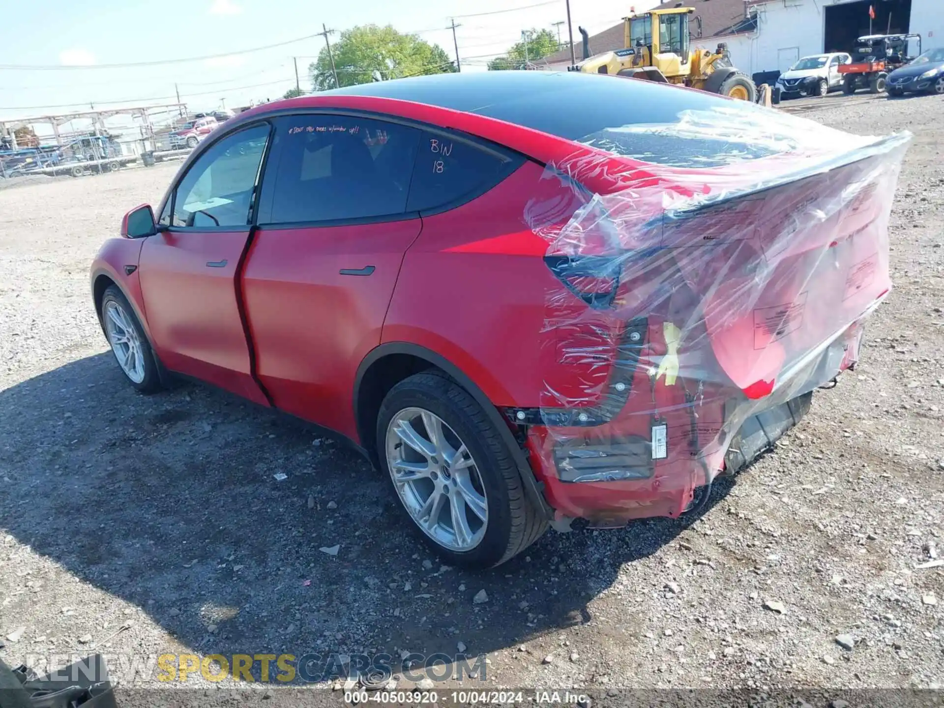 3 Фотография поврежденного автомобиля 7SAYGDEE5PF663783 TESLA MODEL Y 2023