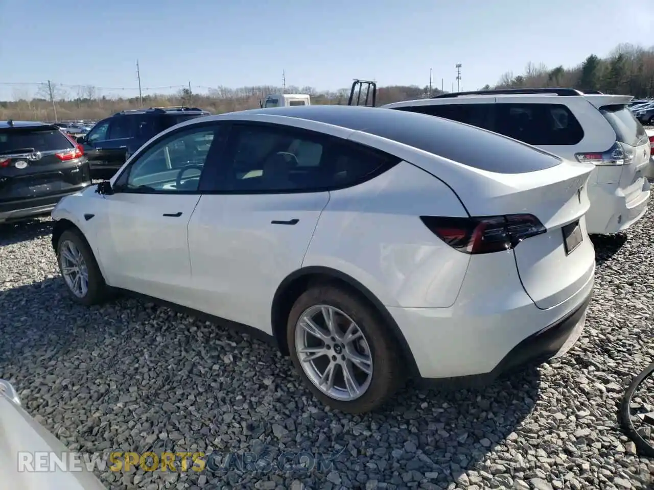 2 Photograph of a damaged car 7SAYGDEE5PF671124 TESLA MODEL Y 2023