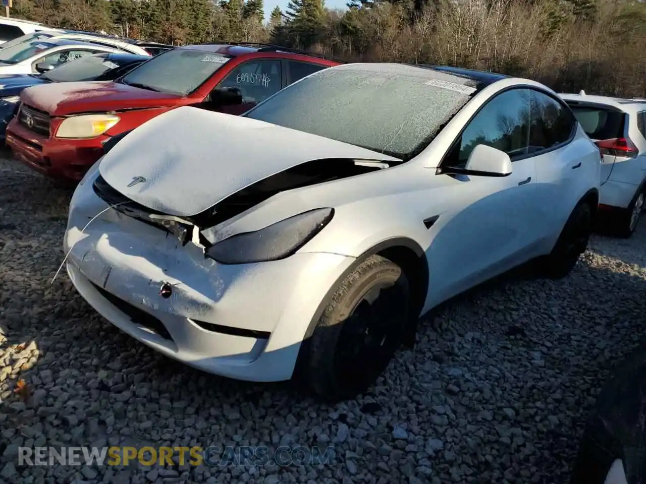 1 Photograph of a damaged car 7SAYGDEE5PF674458 TESLA MODEL Y 2023