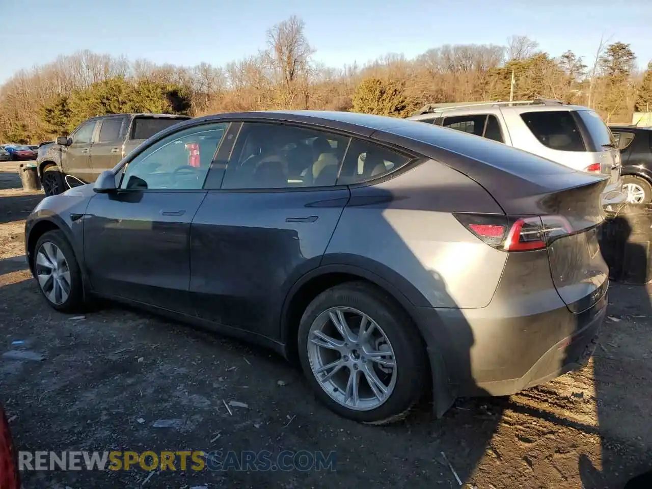 2 Фотография поврежденного автомобиля 7SAYGDEE5PF682494 TESLA MODEL Y 2023