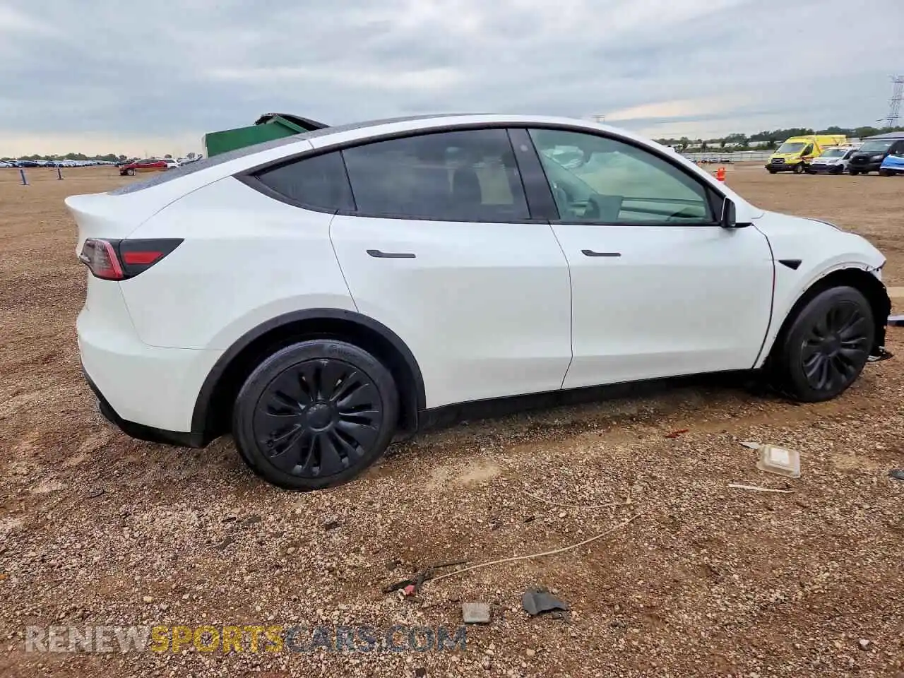 3 Photograph of a damaged car 7SAYGDEE5PF693124 TESLA MODEL Y 2023