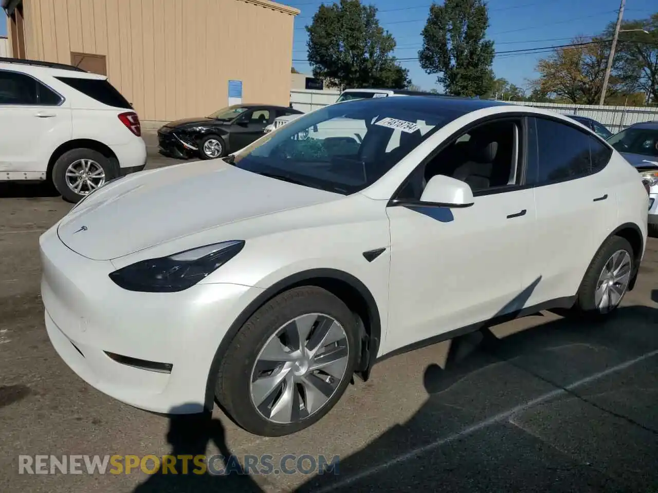 1 Photograph of a damaged car 7SAYGDEE5PF694080 TESLA MODEL Y 2023