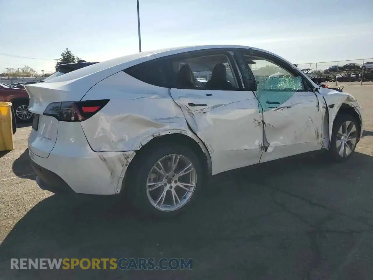 3 Photograph of a damaged car 7SAYGDEE5PF694080 TESLA MODEL Y 2023