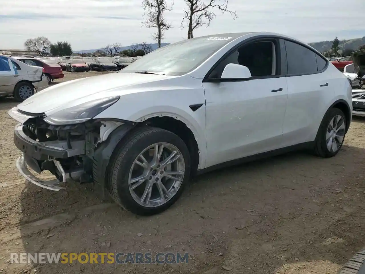 1 Photograph of a damaged car 7SAYGDEE5PF746369 TESLA MODEL Y 2023