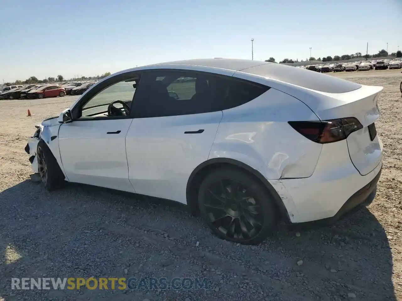 2 Photograph of a damaged car 7SAYGDEE5PF748736 TESLA MODEL Y 2023