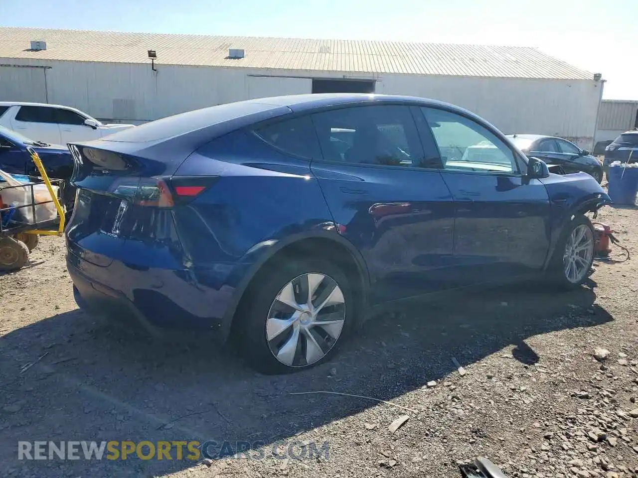 3 Фотография поврежденного автомобиля 7SAYGDEE5PF767335 TESLA MODEL Y 2023