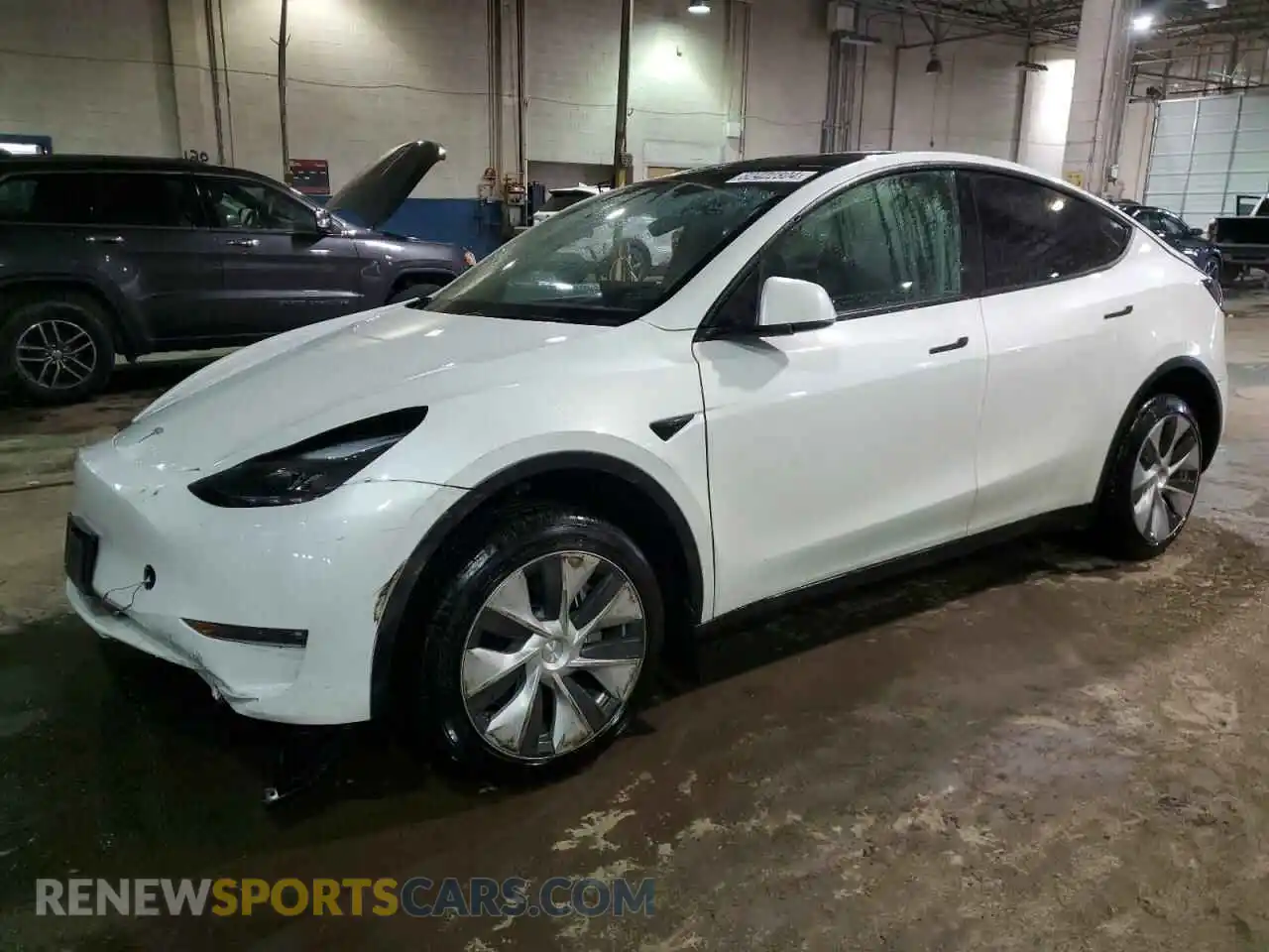 1 Photograph of a damaged car 7SAYGDEE5PF785124 TESLA MODEL Y 2023