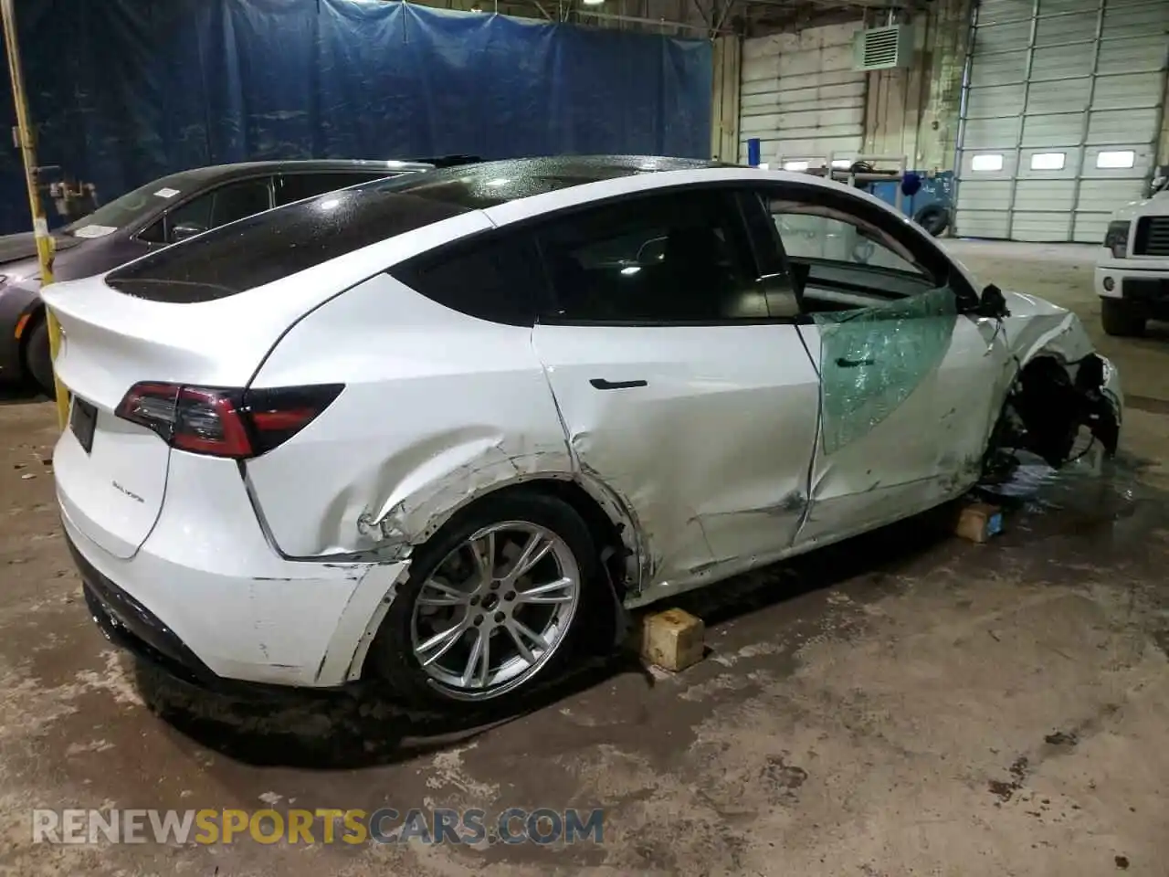 3 Photograph of a damaged car 7SAYGDEE5PF785124 TESLA MODEL Y 2023