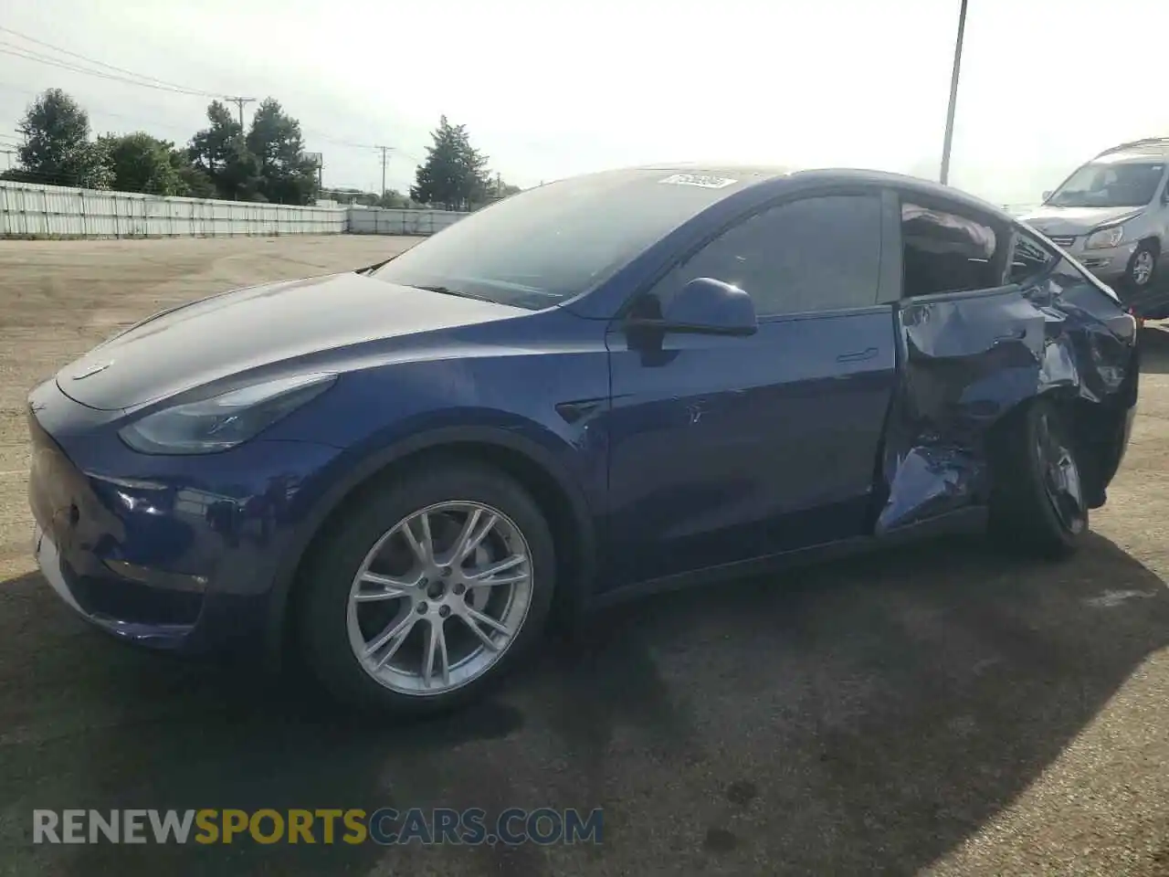 1 Photograph of a damaged car 7SAYGDEE5PF787049 TESLA MODEL Y 2023