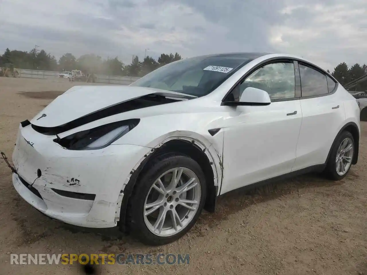 1 Photograph of a damaged car 7SAYGDEE5PF790775 TESLA MODEL Y 2023