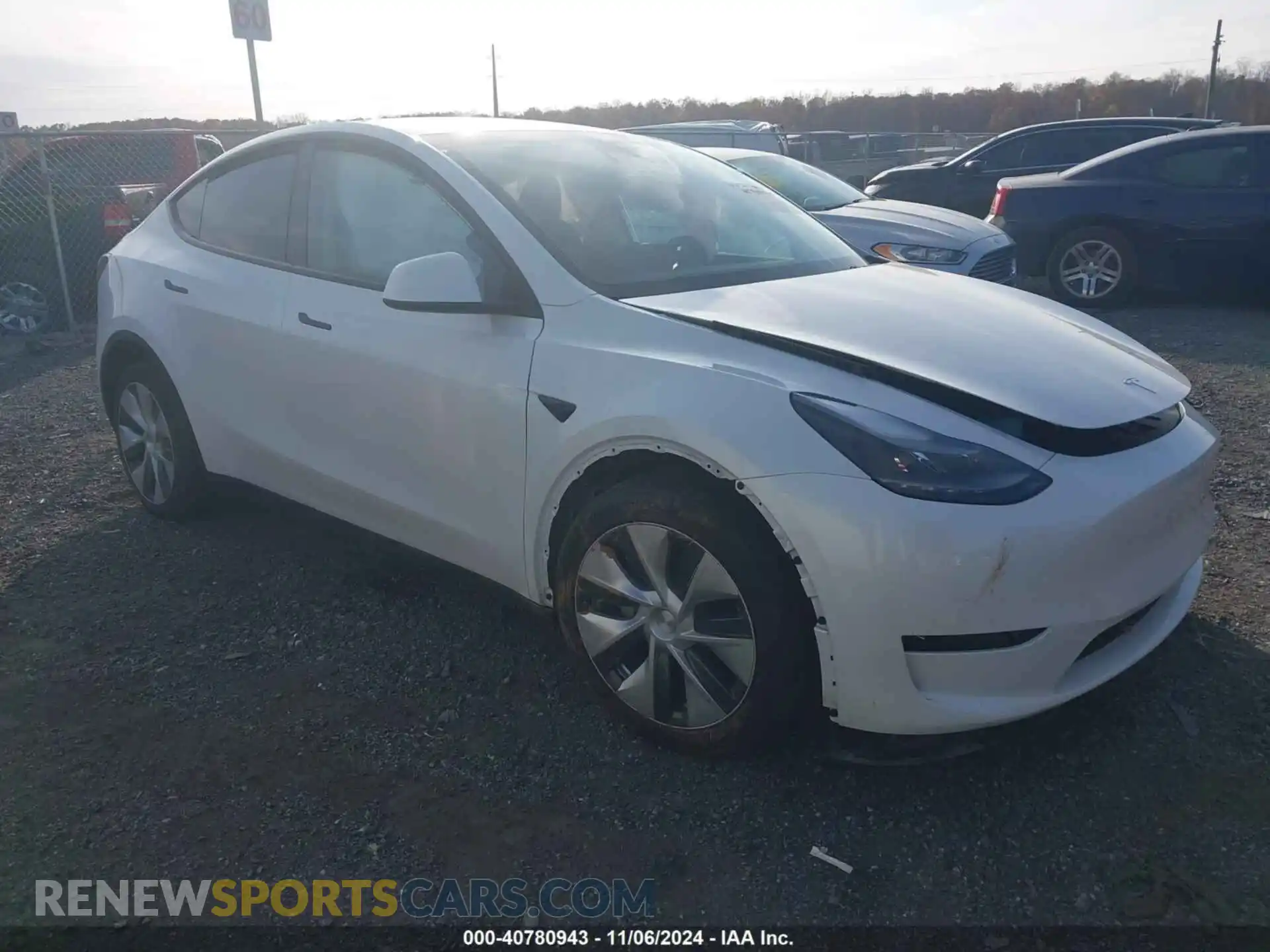1 Photograph of a damaged car 7SAYGDEE5PF799248 TESLA MODEL Y 2023