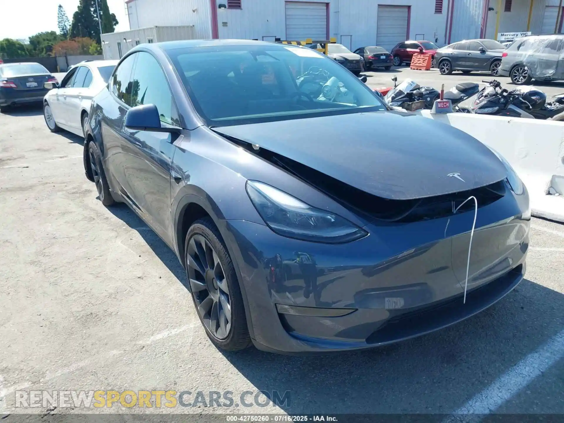 1 Photograph of a damaged car 7SAYGDEE5PF814072 TESLA MODEL Y 2023