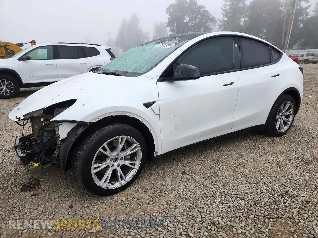 1 Photograph of a damaged car 7SAYGDEE5PF816887 TESLA MODEL Y 2023