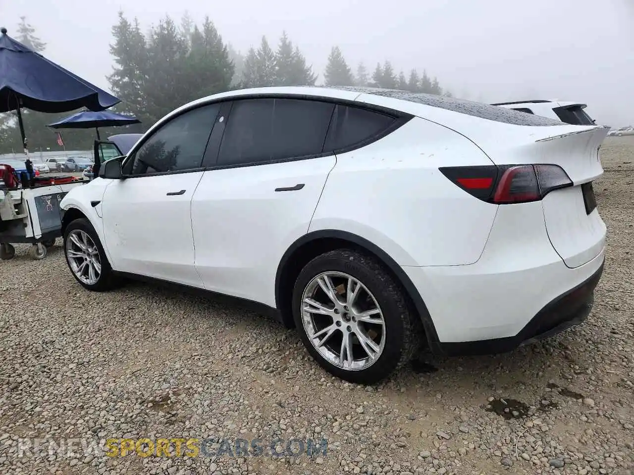 2 Photograph of a damaged car 7SAYGDEE5PF816887 TESLA MODEL Y 2023