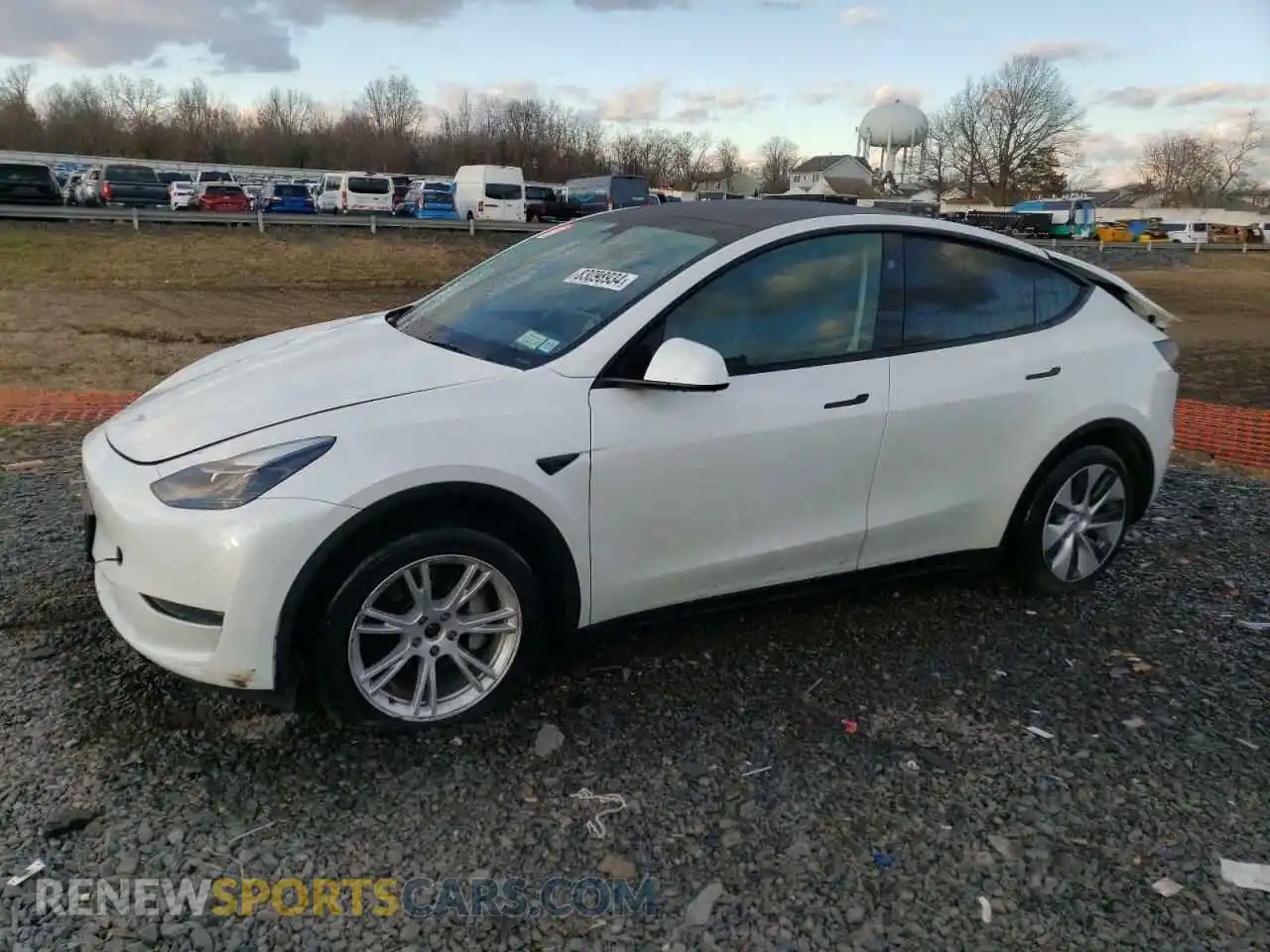 1 Photograph of a damaged car 7SAYGDEE5PF823323 TESLA MODEL Y 2023