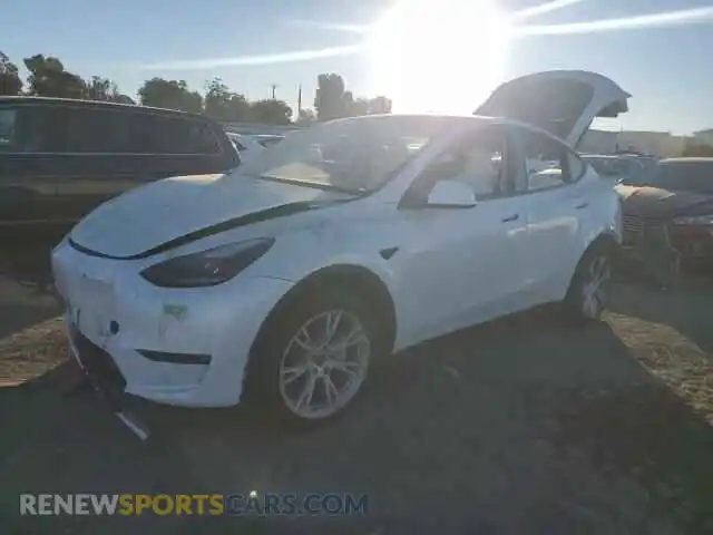 1 Photograph of a damaged car 7SAYGDEE5PF823631 TESLA MODEL Y 2023