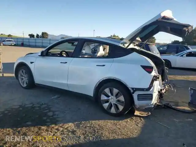 2 Photograph of a damaged car 7SAYGDEE5PF823631 TESLA MODEL Y 2023