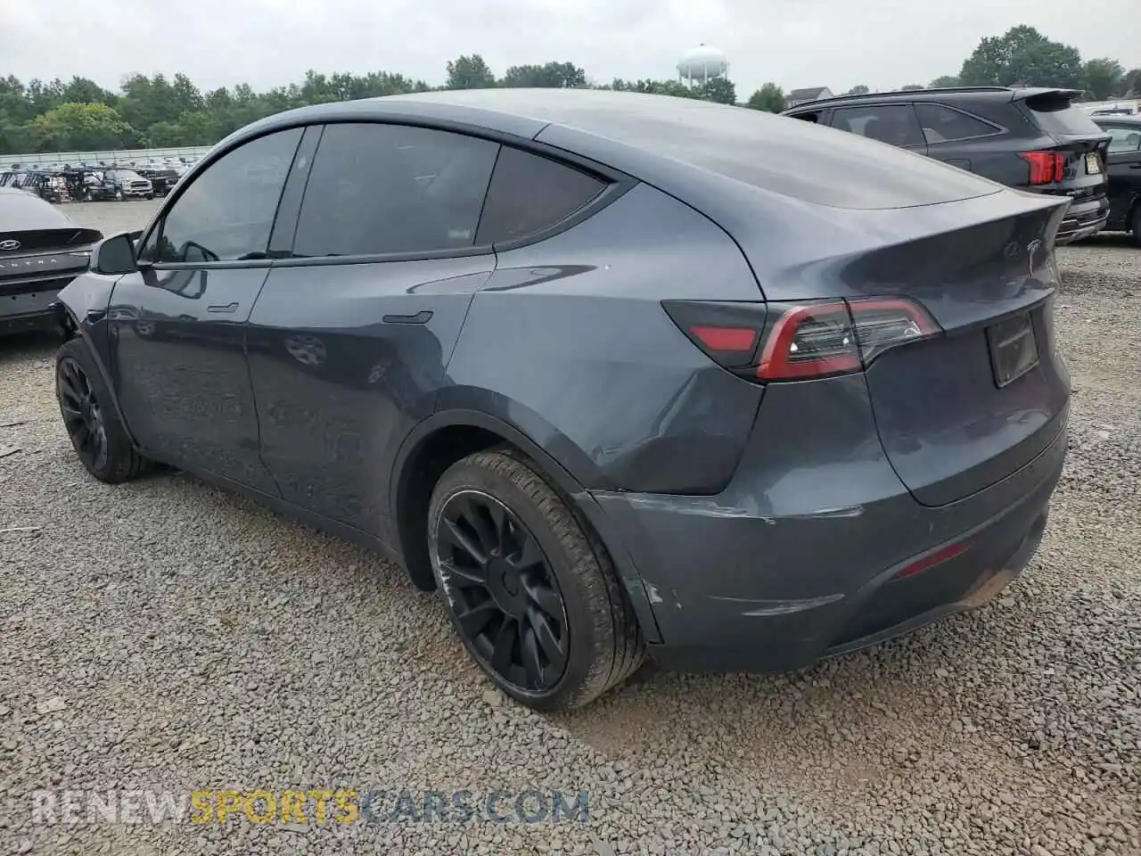 2 Photograph of a damaged car 7SAYGDEE5PF860937 TESLA MODEL Y 2023