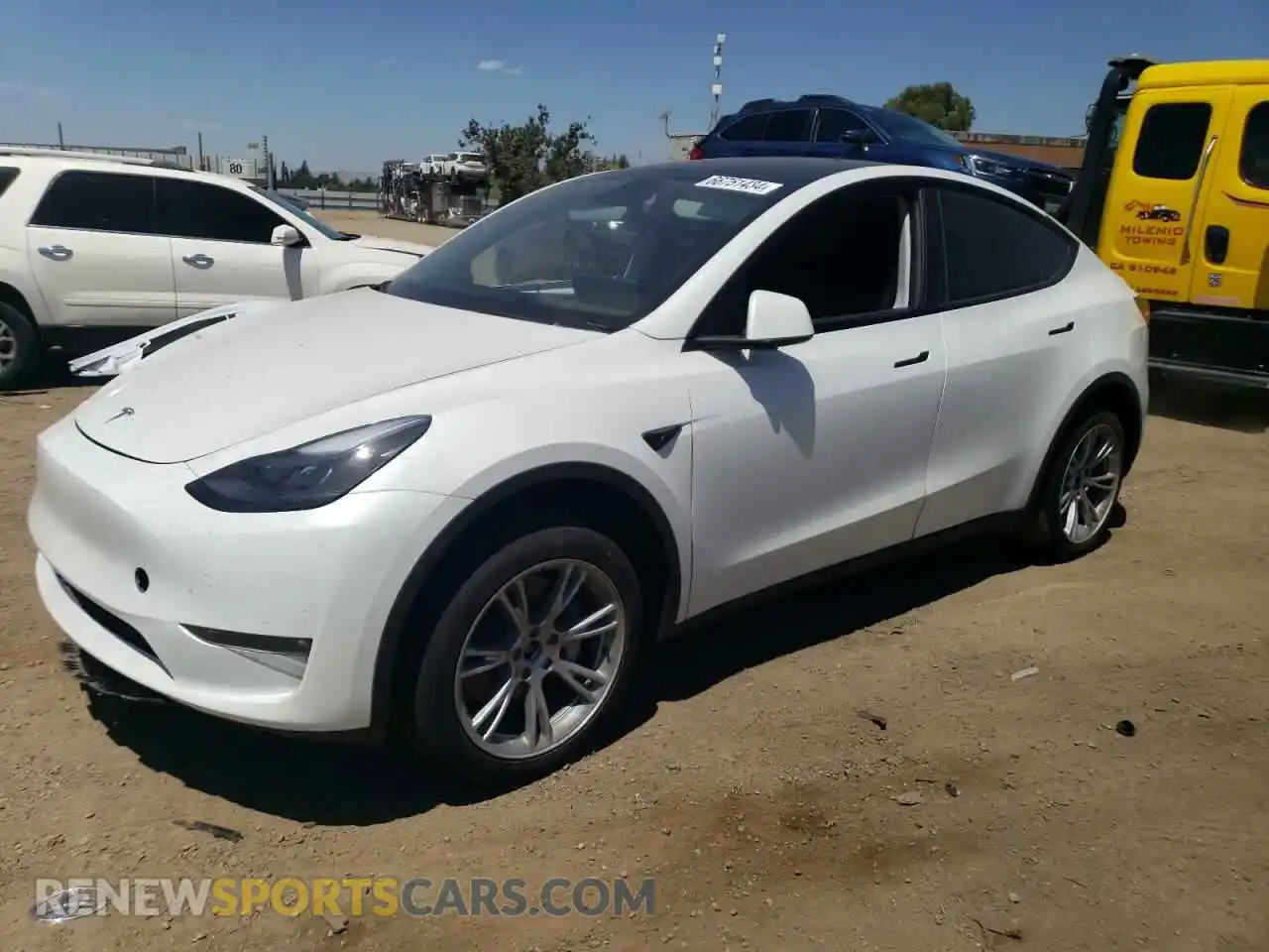 1 Photograph of a damaged car 7SAYGDEE5PF861196 TESLA MODEL Y 2023