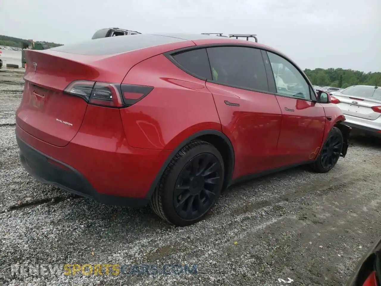 3 Photograph of a damaged car 7SAYGDEE5PF870108 TESLA MODEL Y 2023