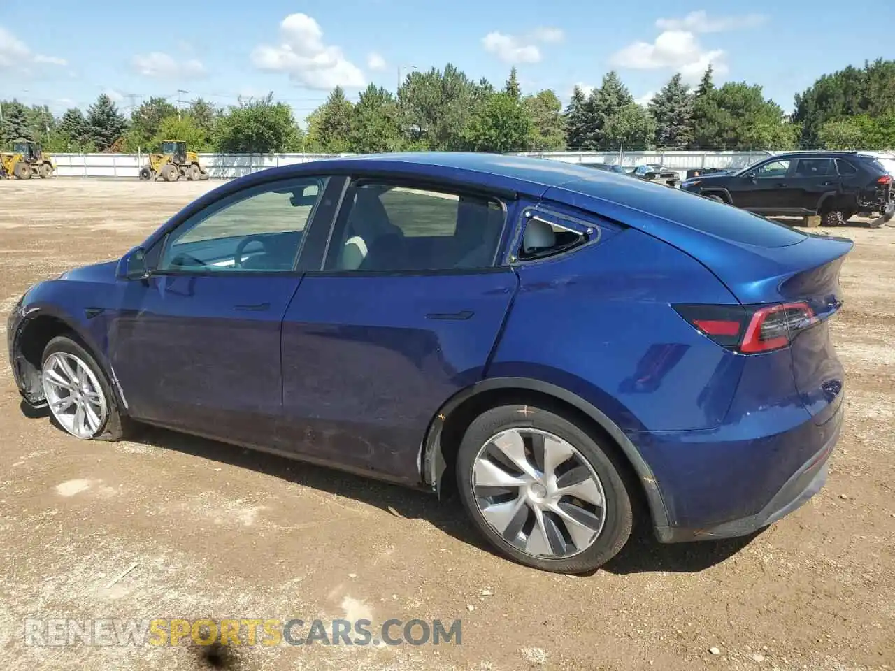 2 Photograph of a damaged car 7SAYGDEE5PF875292 TESLA MODEL Y 2023