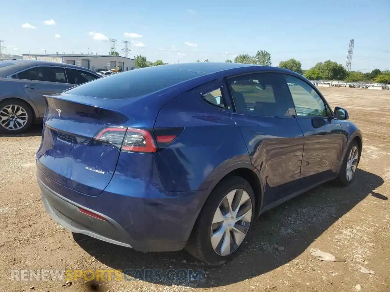 3 Photograph of a damaged car 7SAYGDEE5PF875292 TESLA MODEL Y 2023