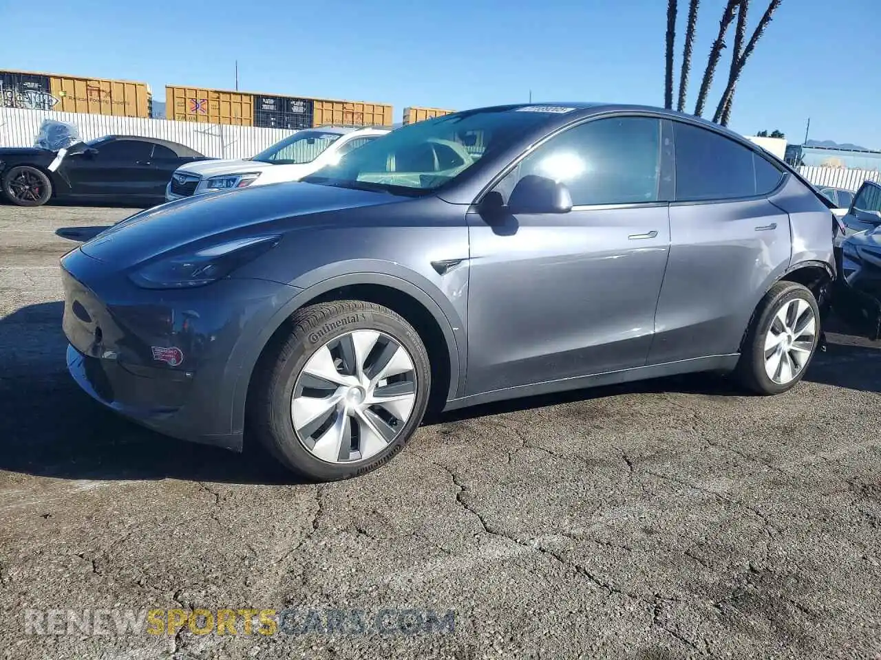 1 Фотография поврежденного автомобиля 7SAYGDEE5PF875342 TESLA MODEL Y 2023