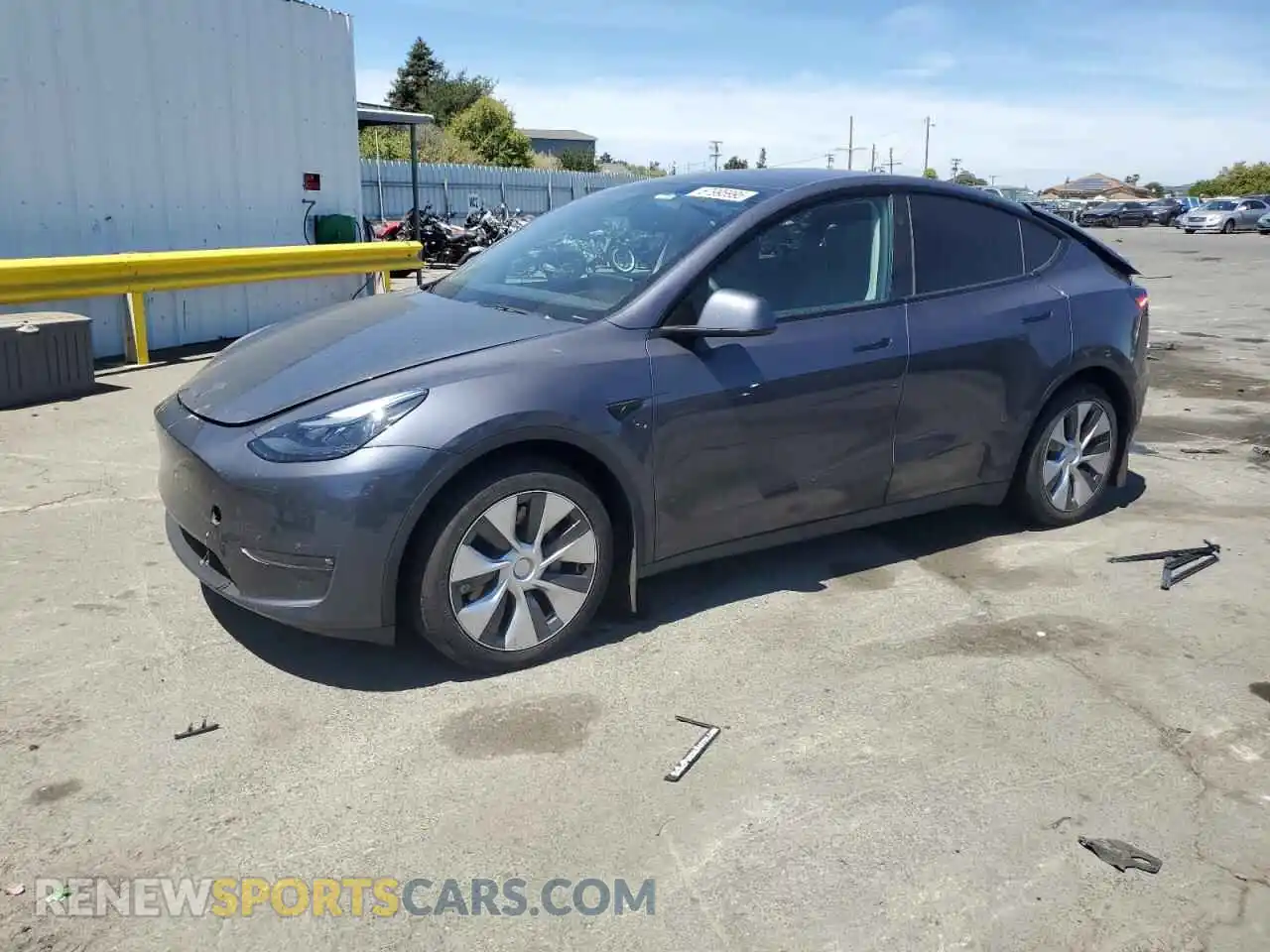1 Photograph of a damaged car 7SAYGDEE5PF885711 TESLA MODEL Y 2023