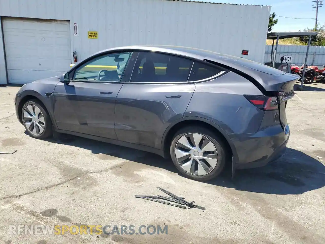 2 Photograph of a damaged car 7SAYGDEE5PF885711 TESLA MODEL Y 2023